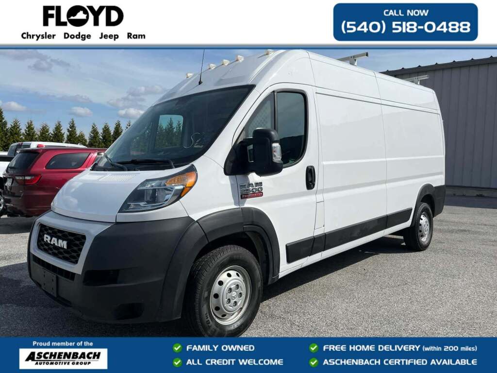 2021 Ram ProMaster 2500 Cargo Van High Roof 159" WB