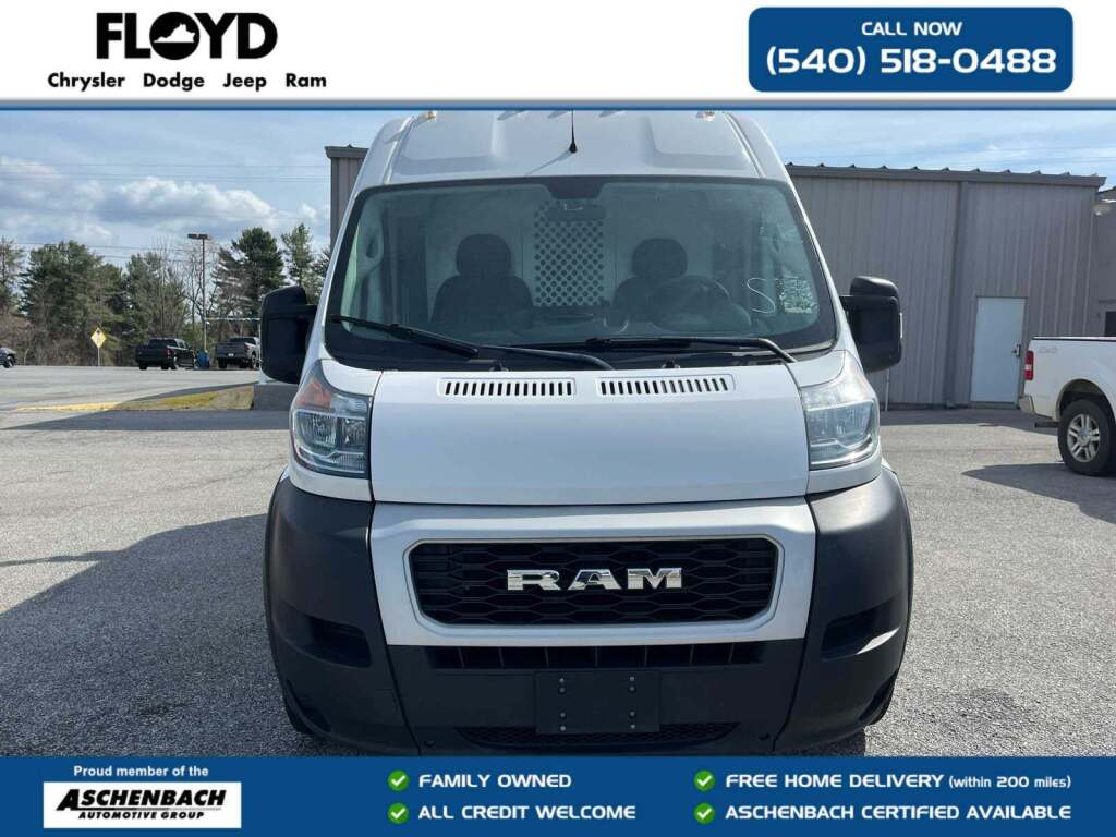 2021 Ram ProMaster 2500 Cargo Van High Roof 159" WB