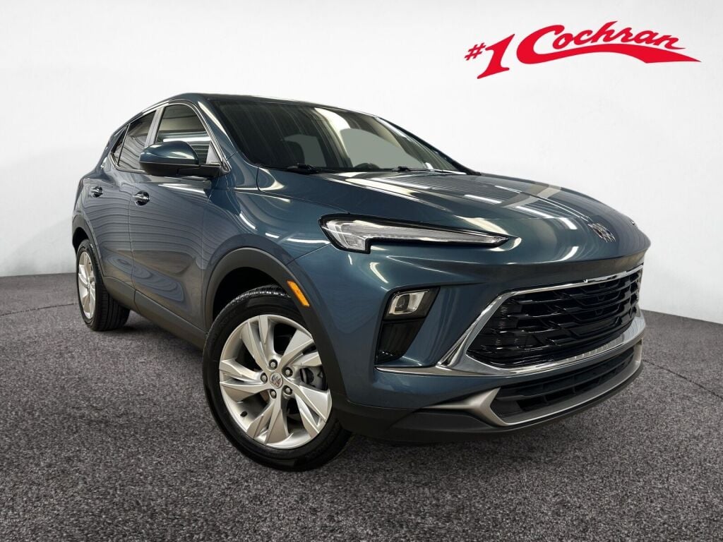 Ocean Blue Metallic 2024 Buick Encore GX Preferred FWD SUV / Crossover Front-Wheel Drive Continuously Variable Transmission