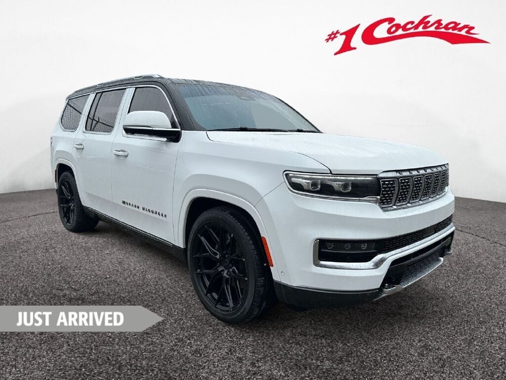 Bright White Clear Coat 2022 Jeep Grand Wagoneer Series III 4WD SUV / Crossover Four-Wheel Drive 8-Speed Automatic