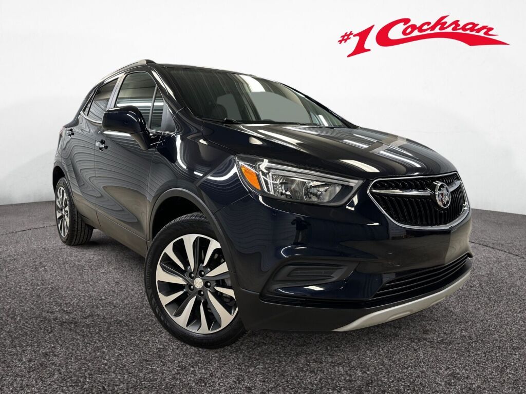 Dark Moon Blue Metallic 2022 Buick Encore Preferred AWD SUV / Crossover All-Wheel Drive 6-Speed Automatic