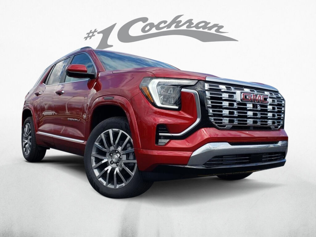 Volcanic Red Tintcoat 2026 GMC Terrain Denali AWD SUV / Crossover Four-Wheel Drive 8-Speed Automatic