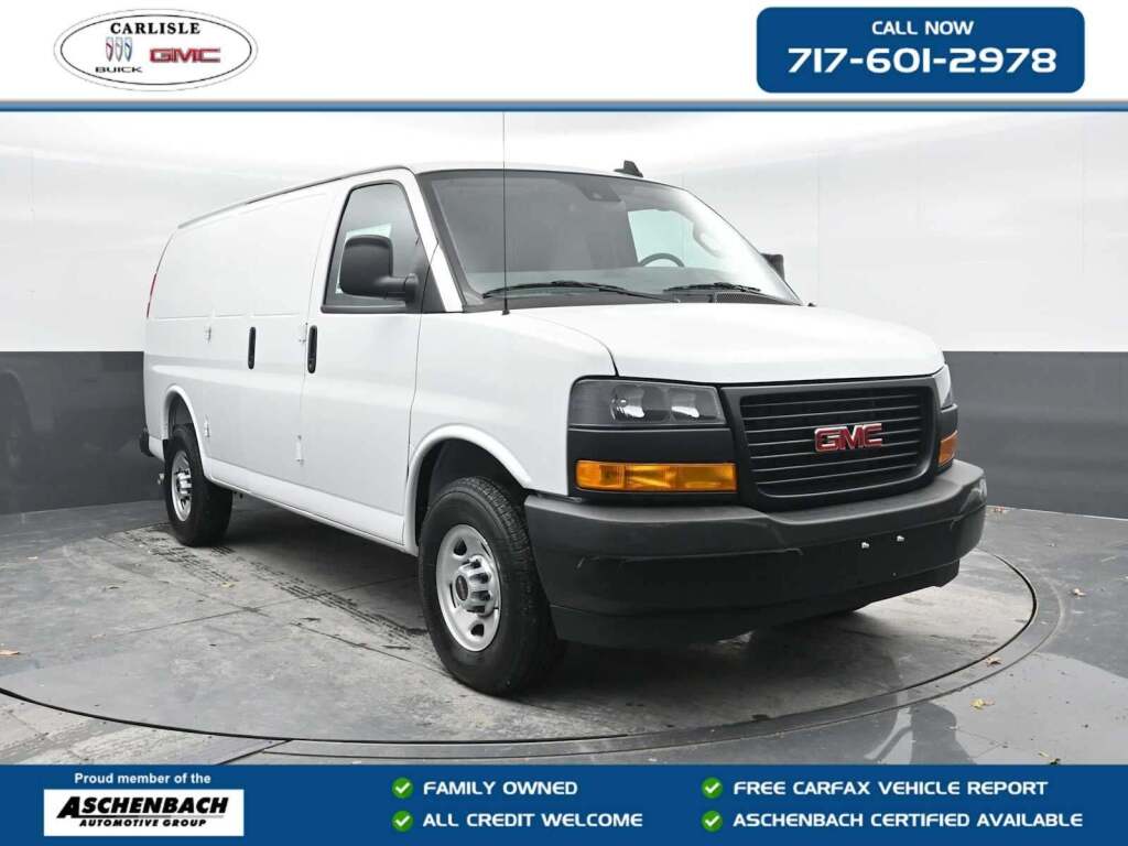 2025 GMC Savana Cargo RWD 2500 Regular Wheelbase Work Van
