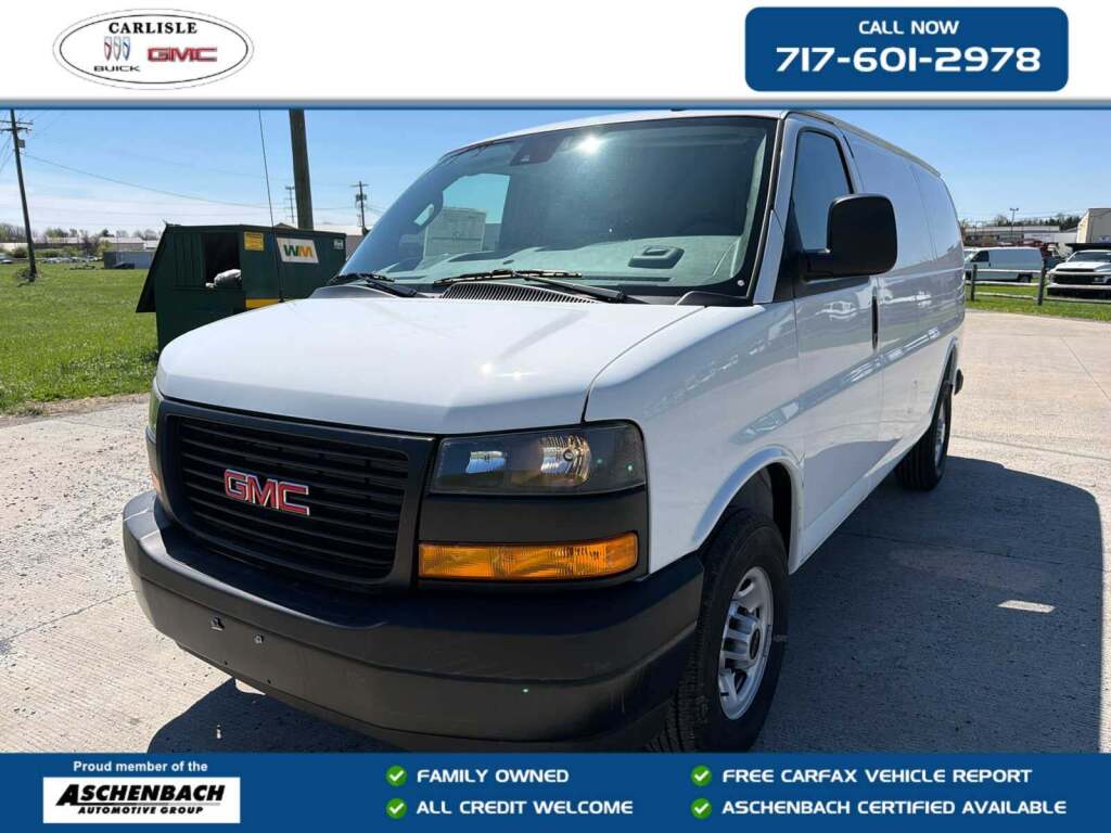 2025 GMC Savana Cargo RWD 2500 Regular Wheelbase Work Van