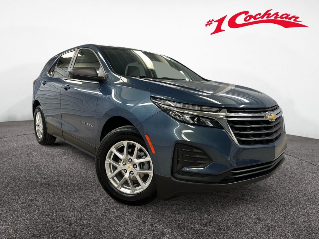 Lakeshore Blue Metallic 2024 Chevrolet Equinox LS FWD with 1LS SUV / Crossover Front-Wheel Drive 6-Speed Automatic
