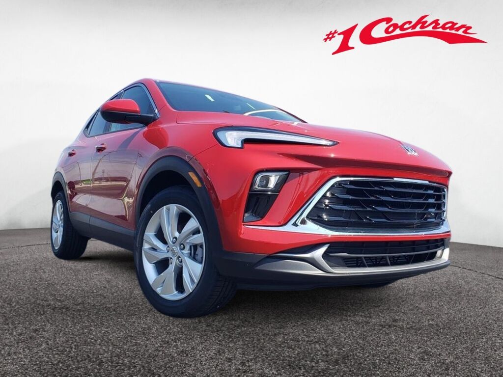 Brilliant Red 2026 Buick Encore GX Preferred FWD SUV / Crossover Front-Wheel Drive Continuously Variable Transmission