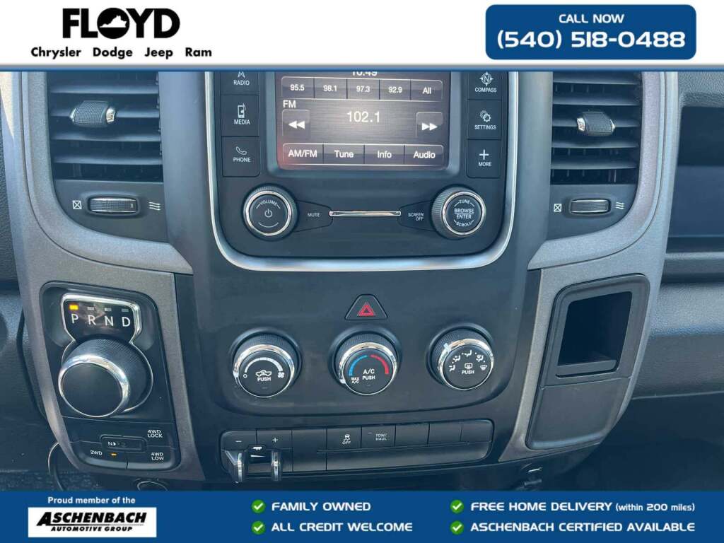 2022 Ram 1500 Classic Tradesman Crew Cab 4x4 5'7" Box