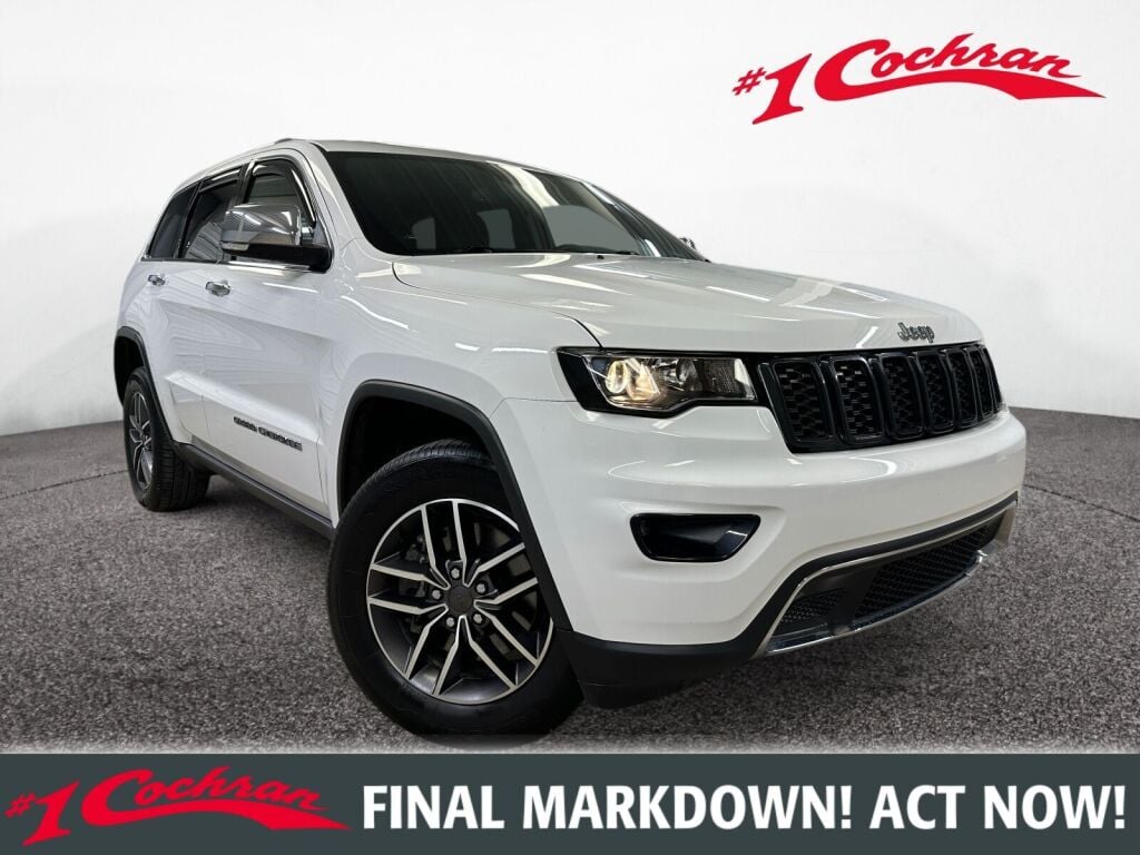 Bright White Clearcoat 2021 Jeep Grand Cherokee Limited 4WD SUV / Crossover Four-Wheel Drive 8-Speed Automatic
