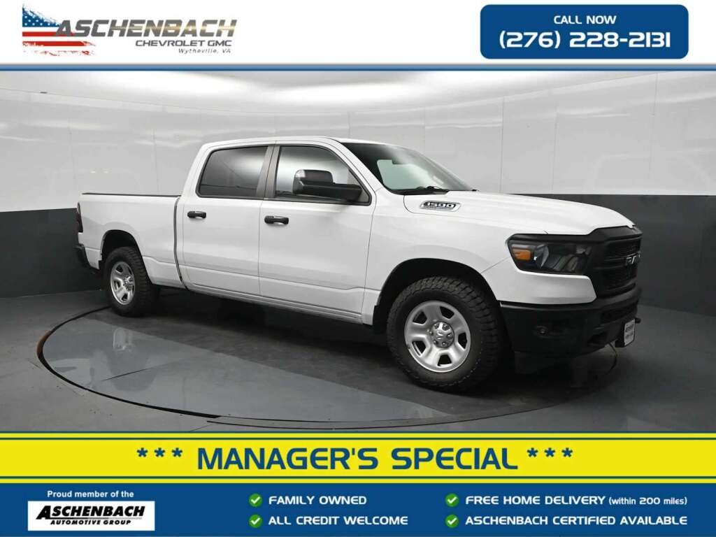 2023 Ram 1500 Tradesman Crew Cab 4x4 6'4" Box