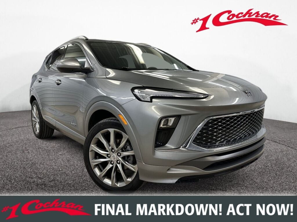 Moonstone Gray Metallic 2024 Buick Encore GX Avenir AWD SUV / Crossover All-Wheel Drive 9-Speed Automatic