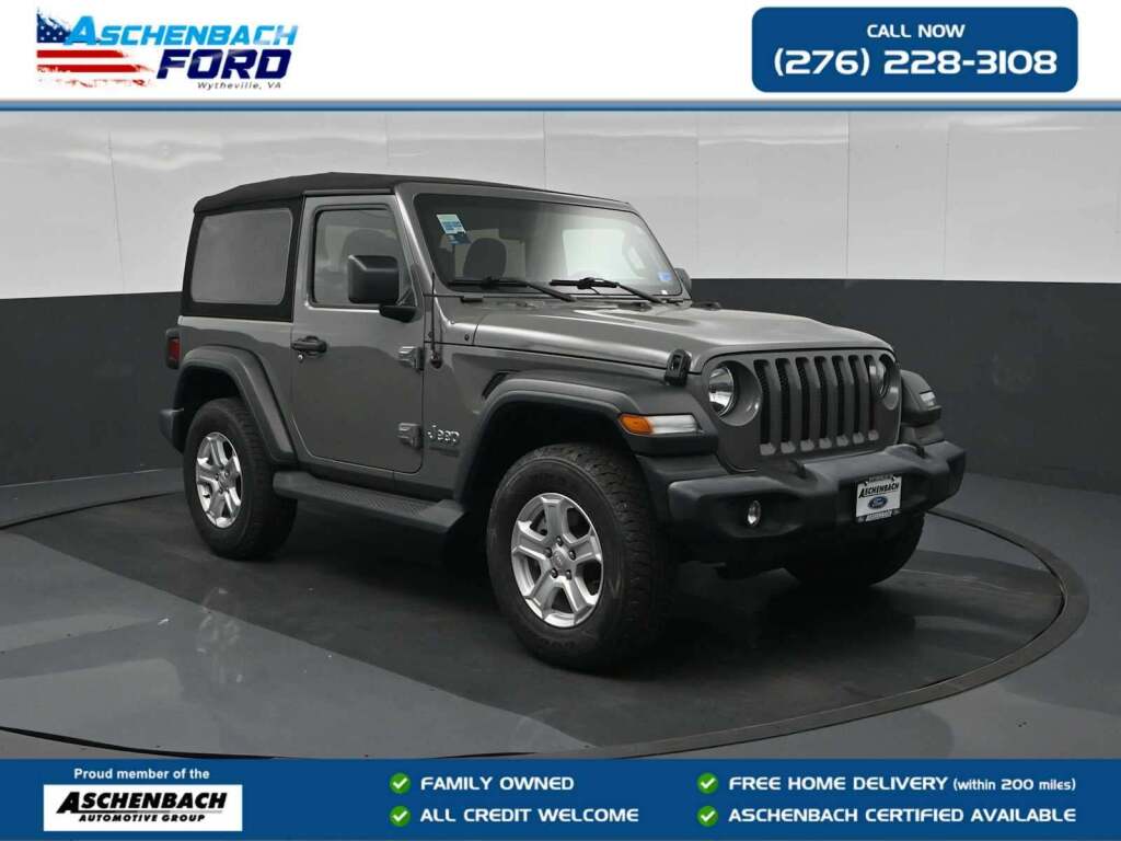 2019 Jeep Wrangler Sport S 4x4