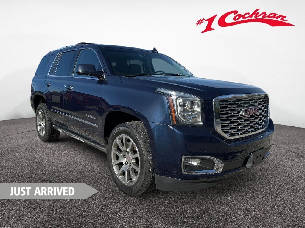 Dark Sapphire Blue Metallic 2018 GMC Yukon Denali 4WD SUV / Crossover Four-Wheel Drive Automatic
