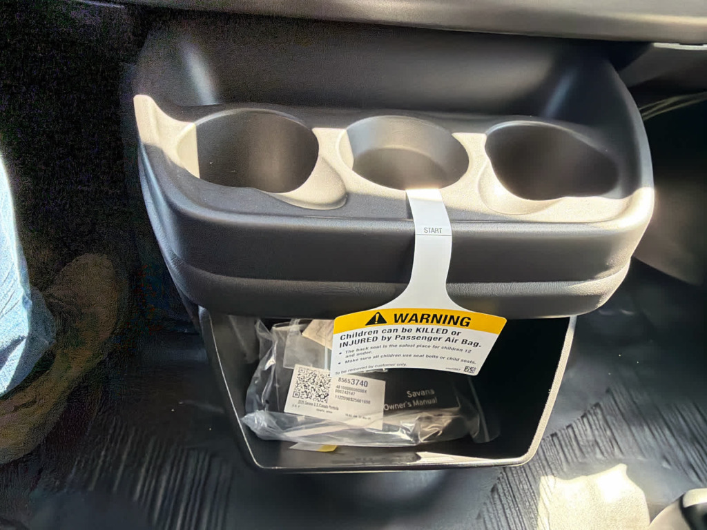 2025 GMC Savana Cargo RWD 2500 Regular Wheelbase Work Van