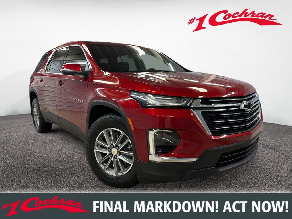 Radiant Red Tintcoat 2023 Chevrolet Traverse LT Cloth FWD SUV / Crossover Front-Wheel Drive 9-Speed Automatic