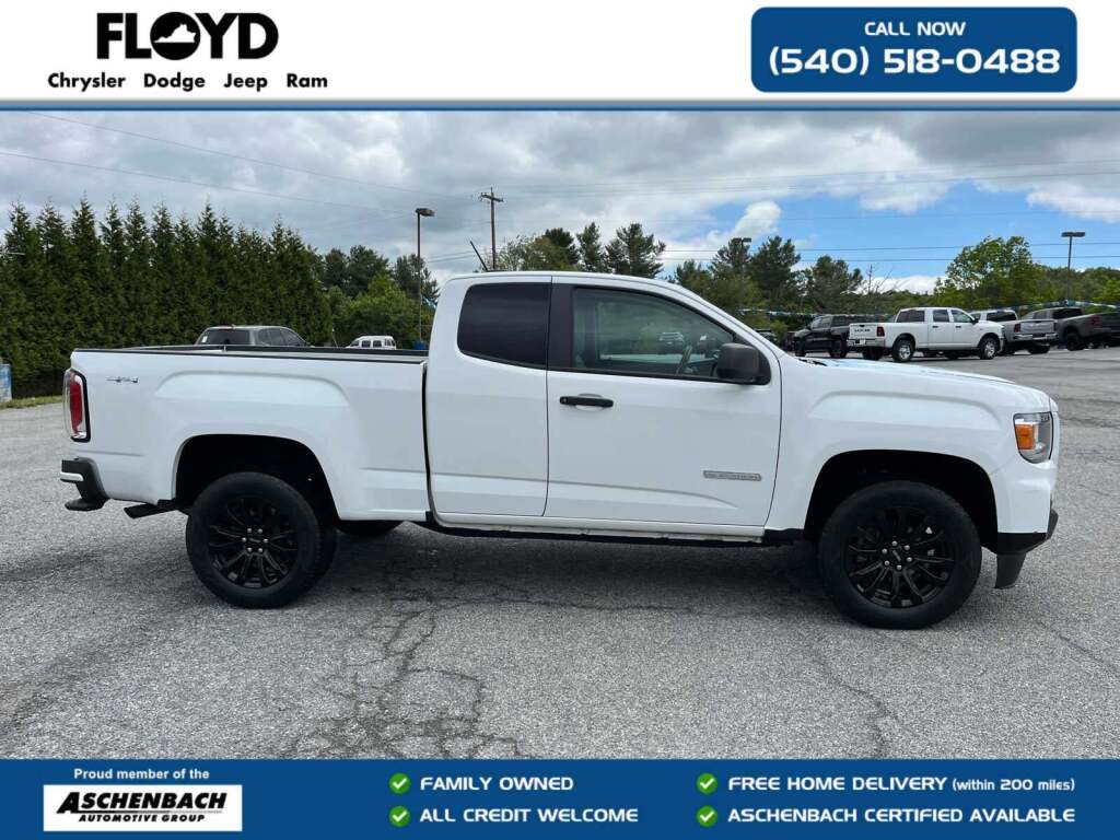 2022 GMC Canyon 4WD Extended Cab Elevation Standard