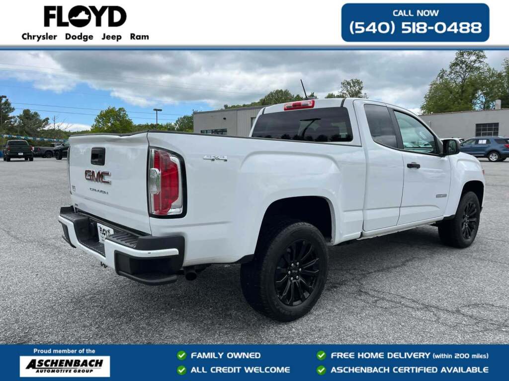 2022 GMC Canyon 4WD Extended Cab Elevation Standard