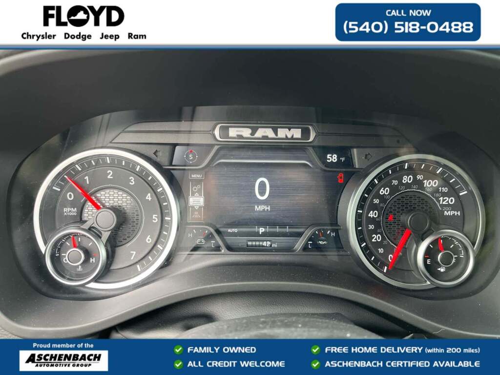 2026 Ram 1500 Big Horn Crew Cab 4x4 5'7" Box
