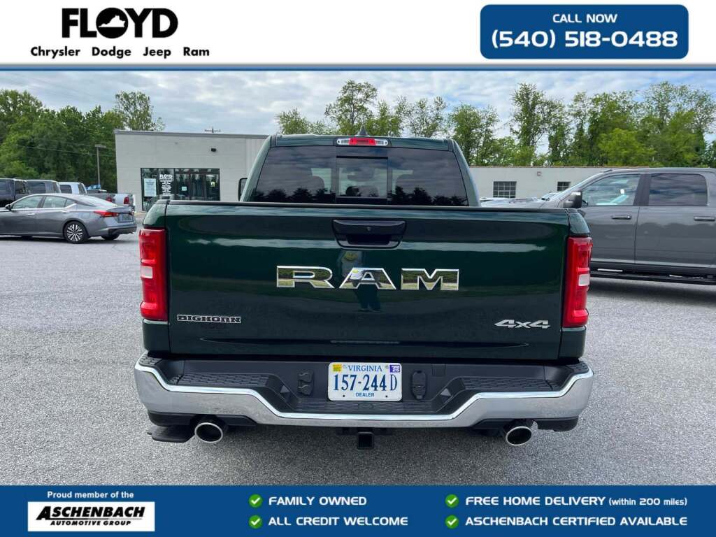 2026 Ram 1500 Big Horn Crew Cab 4x4 5'7" Box