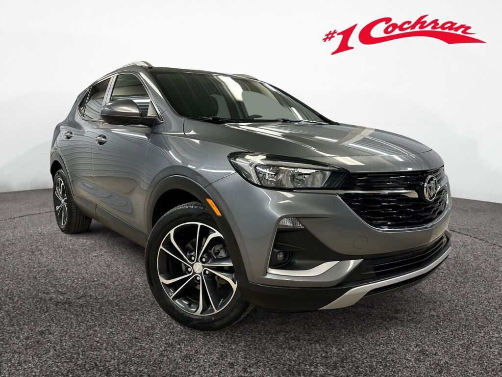 Gray (Satin Steel Metallic) 2021 Buick Encore GX Select FWD SUV / Crossover Front-Wheel Drive Continuously Variable Transmission