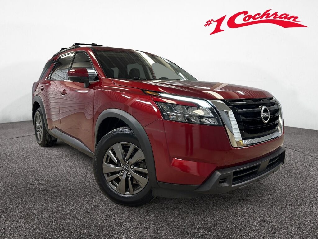 Red (Scarlet Ember Tintcoat) 2023 Nissan Pathfinder SV 4WD SUV / Crossover All-Wheel Drive 9-Speed Automatic