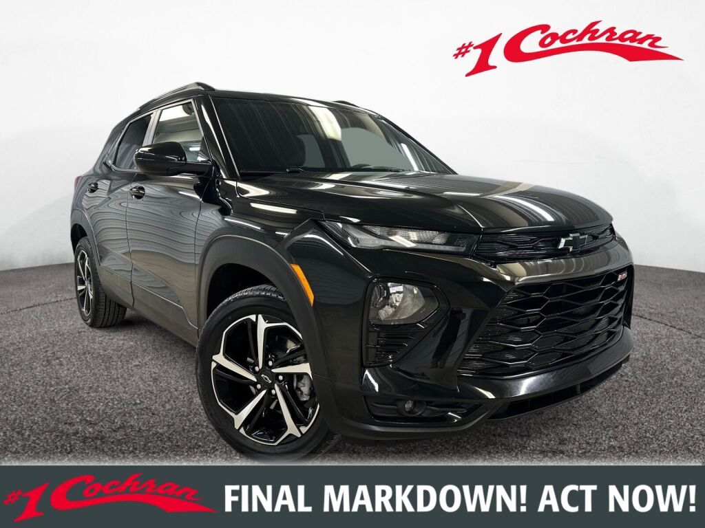 Mosaic Black Metallic 2023 Chevrolet Trailblazer RS AWD SUV / Crossover Four-Wheel Drive 9-Speed Automatic