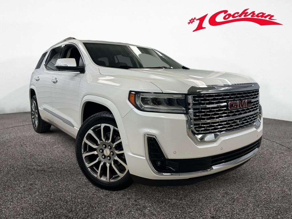 White Frost Tricoat 2023 GMC Acadia Denali AWD SUV / Crossover Four-Wheel Drive 9-Speed Automatic