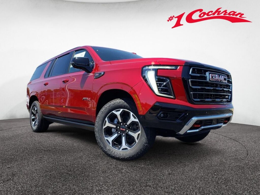 Volcanic Red Tintcoat 2026 GMC Yukon XL SUV / Crossover Four-Wheel Drive Automatic