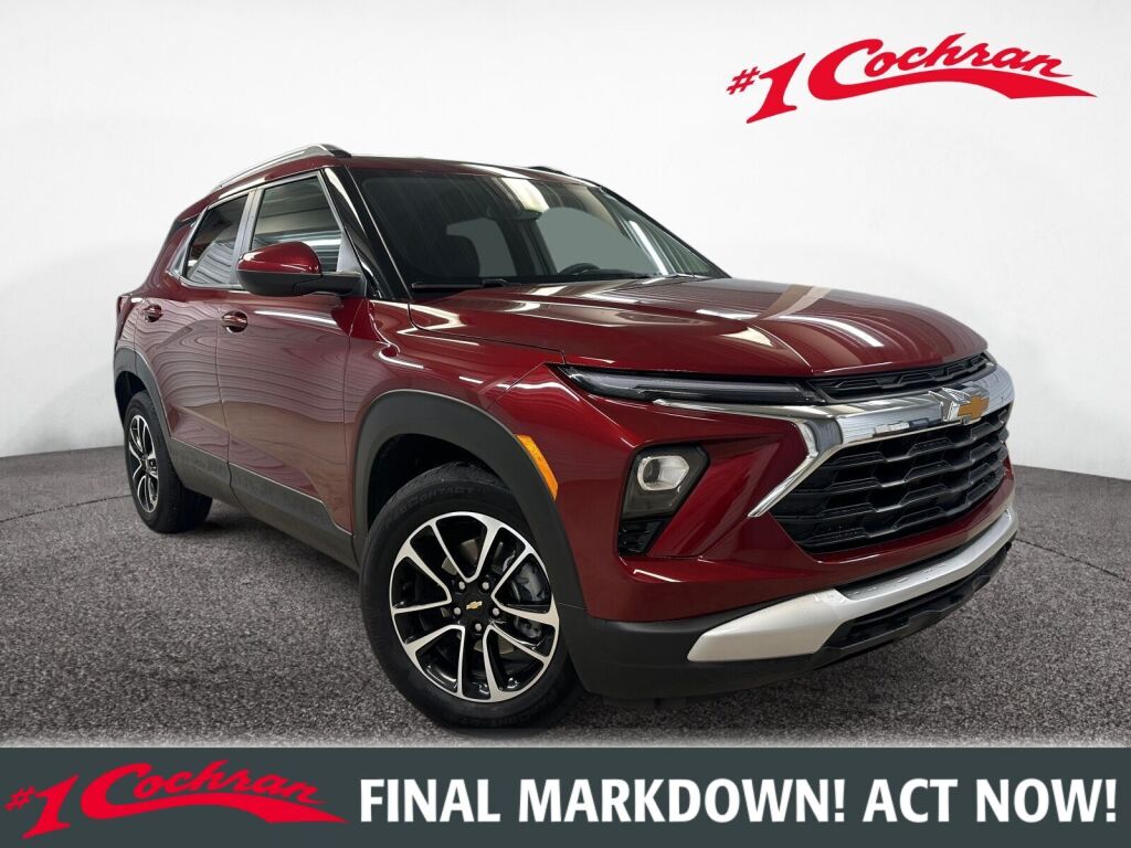 Red (Crimson Metallic) 2024 Chevrolet Trailblazer LT FWD SUV / Crossover Front-Wheel Drive Continuously Variable Transmission