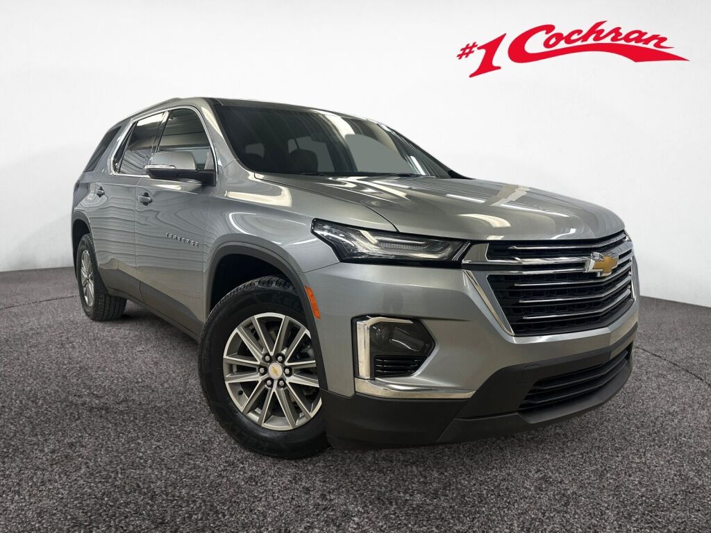 Sterling Gray Metallic 2023 Chevrolet Traverse LT Cloth FWD SUV / Crossover Front-Wheel Drive 9-Speed Automatic