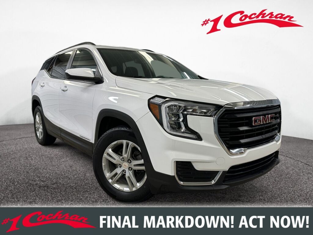 Summit White 2023 GMC Terrain SLE FWD SUV / Crossover Front-Wheel Drive 9-Speed Automatic