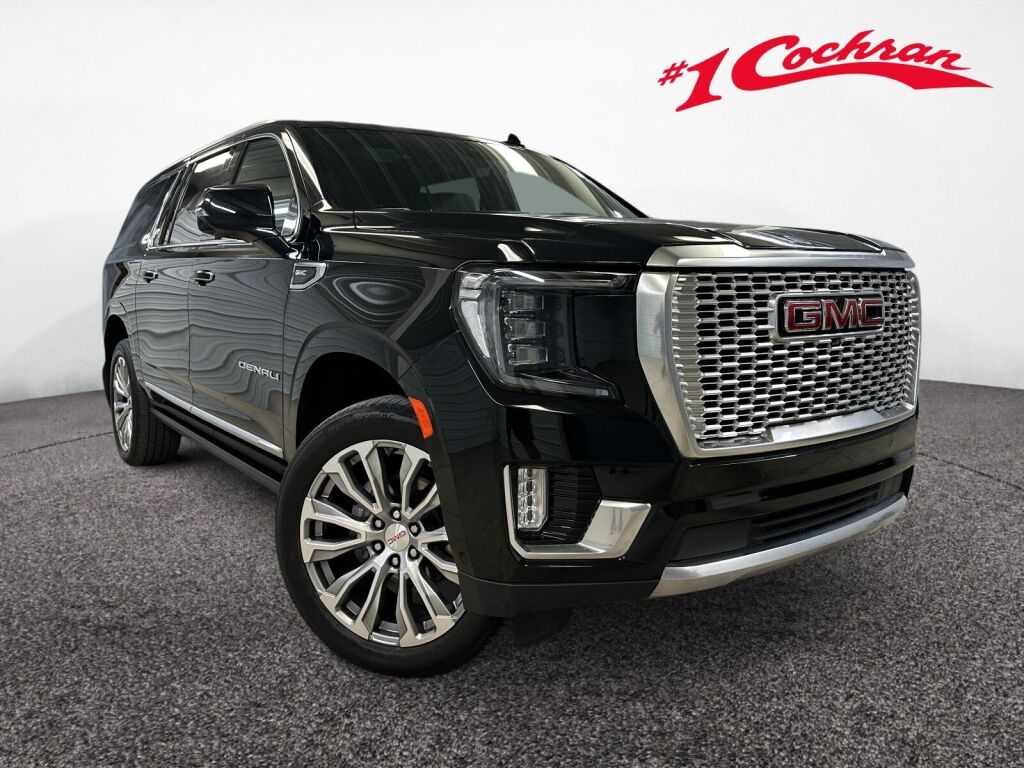 Onyx Black 2023 GMC Yukon XL Denali 4WD SUV / Crossover Four-Wheel Drive Automatic
