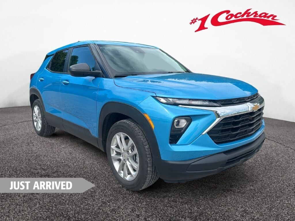 Marina Blue Metallic 2025 Chevrolet Trailblazer LS FWD SUV / Crossover Front-Wheel Drive Continuously Variable Transmission