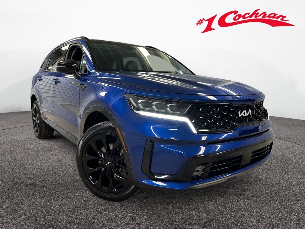 Sapphire Blue 2022 Kia Sorento SUV / Crossover All-Wheel Drive 8-Speed Automatic