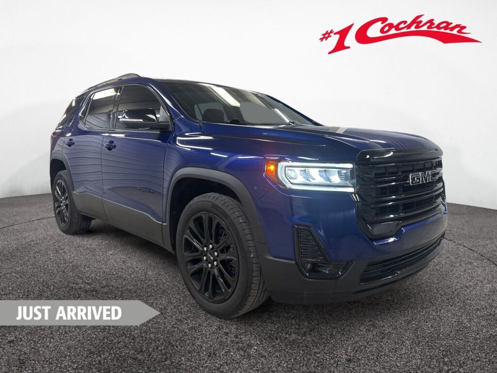Ultra Blue Metallic 2023 GMC Acadia SUV / Crossover Four-Wheel Drive 9-Speed Automatic