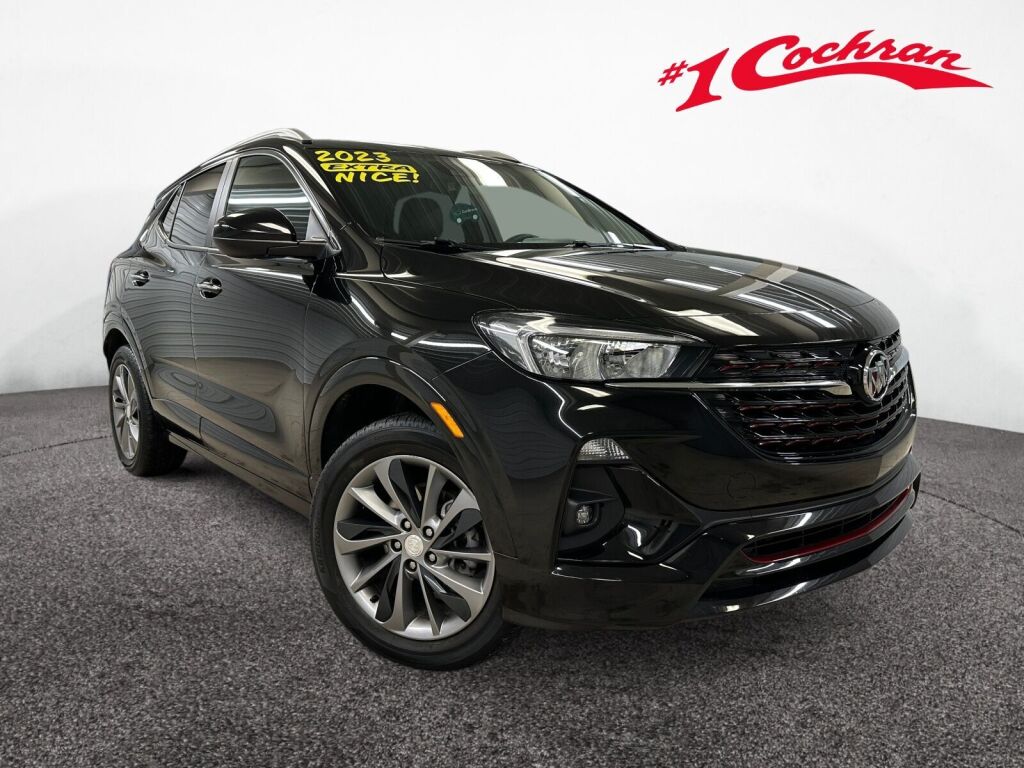 Black (Ebony Twilight Metallic) 2023 Buick Encore GX SUV / Crossover All-Wheel Drive 9-Speed Automatic