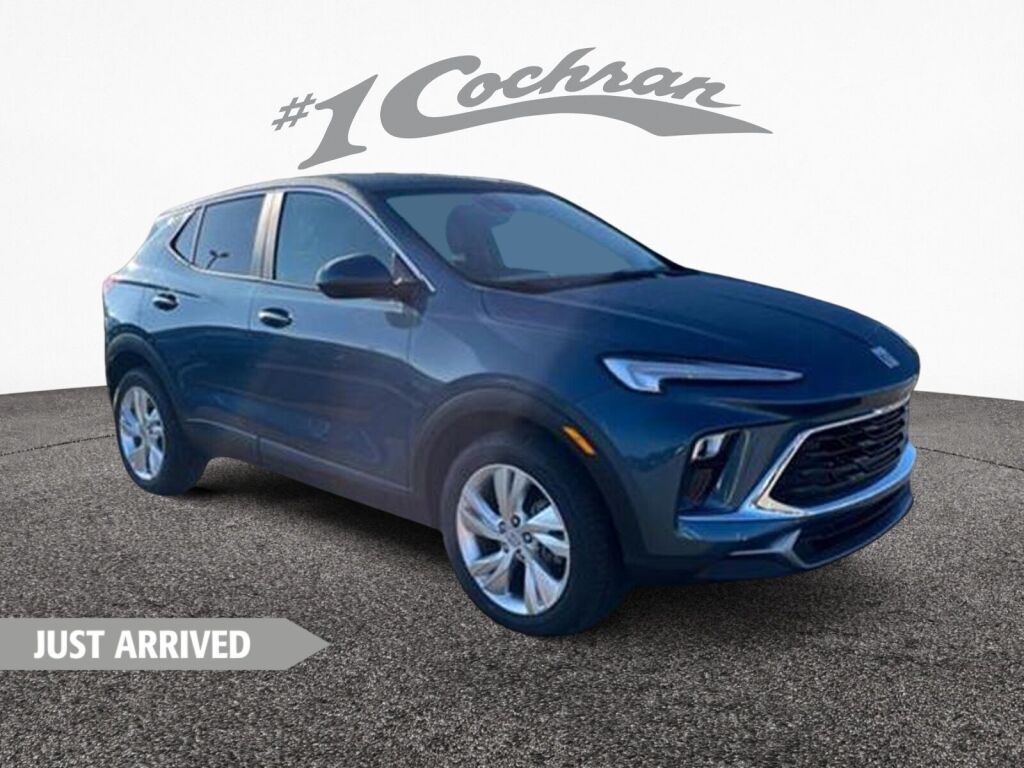 Ocean Blue Metallic 2024 Buick Encore GX SUV / Crossover Front-Wheel Drive Continuously Variable Transmission
