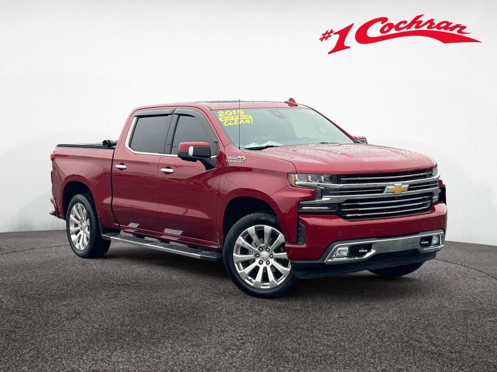 Cajun Red Tintcoat 2019 Chevrolet Silverado 1500 Pickup Truck Four-Wheel Drive Automatic