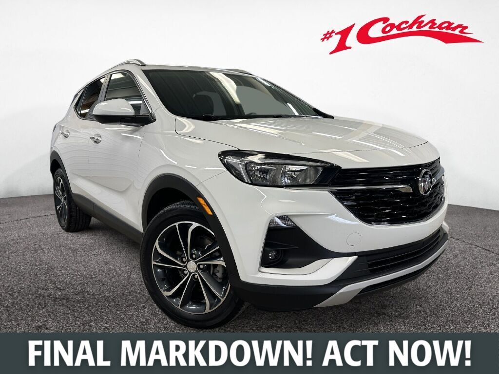 Summit White 2023 Buick Encore GX SUV / Crossover Front-Wheel Drive Continuously Variable Transmission