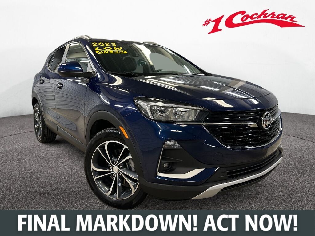 Sapphire Metallic 2023 Buick Encore GX SUV / Crossover Front-Wheel Drive Continuously Variable Transmission