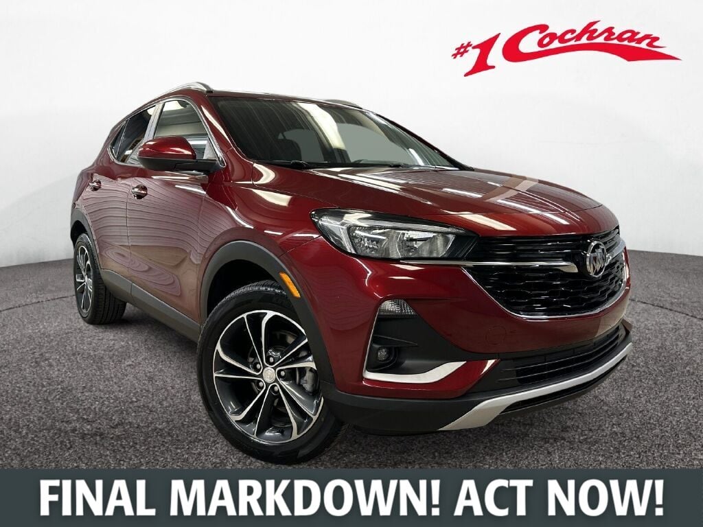 Cinnabar Metallic 2023 Buick Encore GX SUV / Crossover All-Wheel Drive 9-Speed Automatic