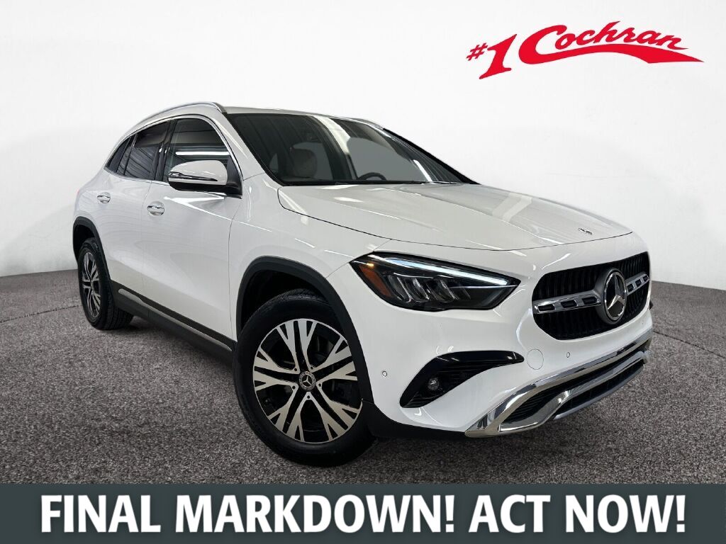 Polar White 2025 Mercedes-Benz GLA SUV / Crossover All-Wheel Drive 8-Speed Automatic