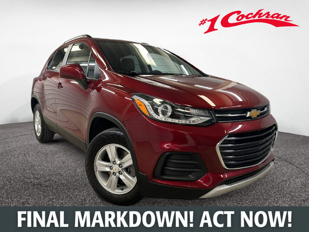 Red (Crimson Metallic) 2022 Chevrolet Trax SUV / Crossover All-Wheel Drive 6-Speed Automatic