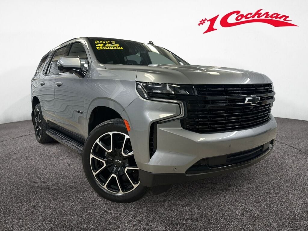 Sterling Gray Metallic 2023 Chevrolet Tahoe SUV / Crossover Four-Wheel Drive Automatic
