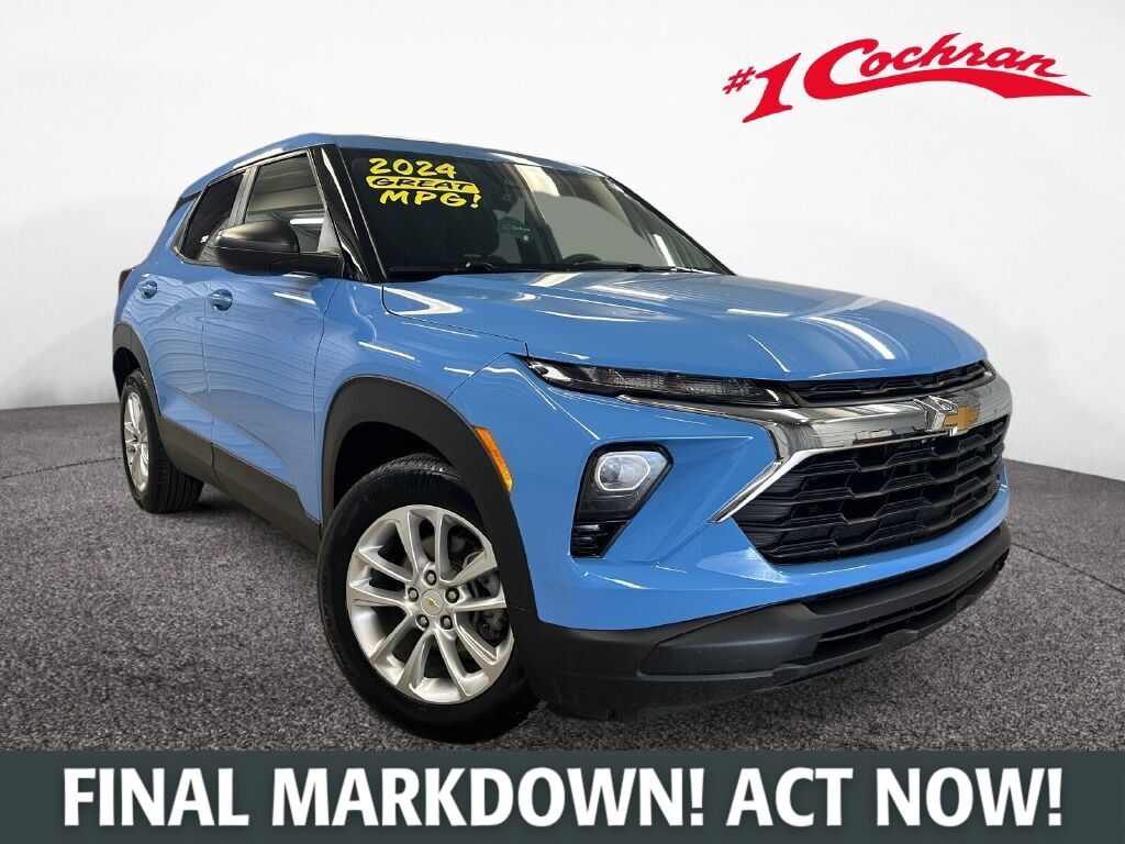 Fountain Blue 2024 Chevrolet Trailblazer SUV / Crossover Front-Wheel Drive Continuously Variable Transmission