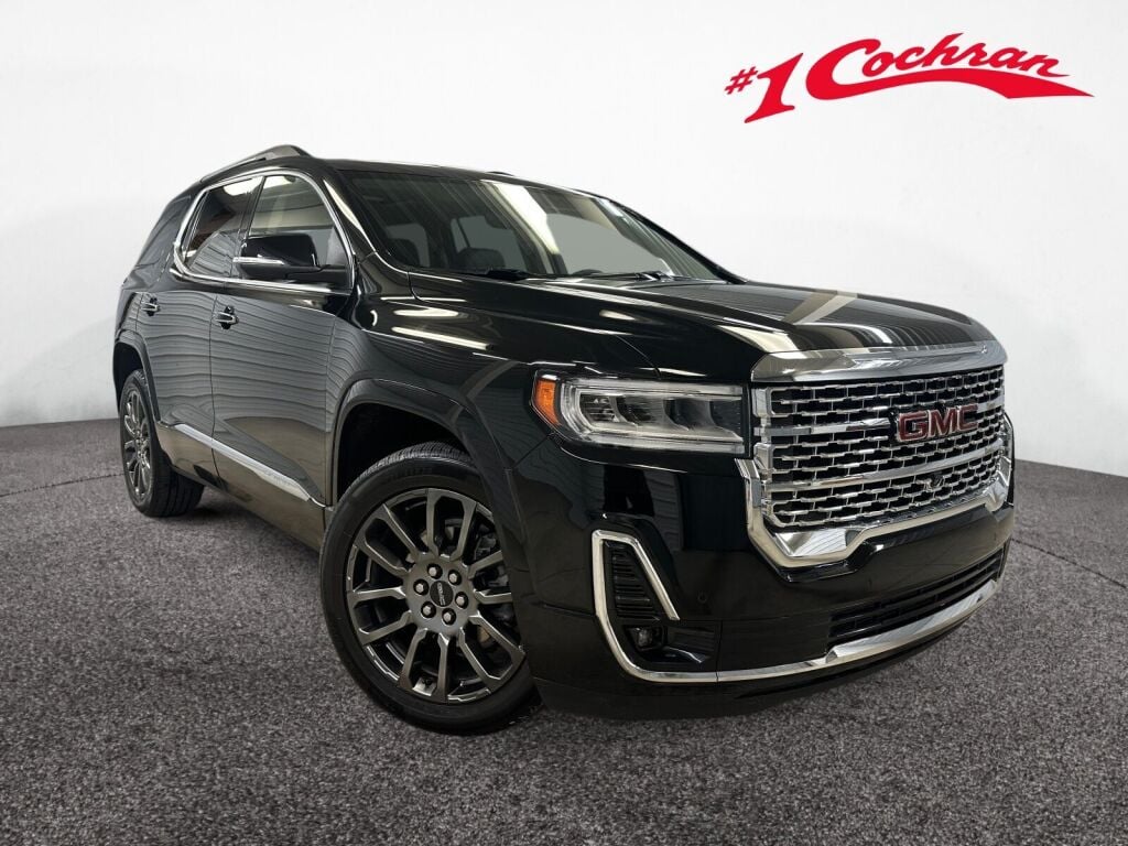 Black (Ebony Twilight Metallic) 2023 GMC Acadia SUV / Crossover Four-Wheel Drive 9-Speed Automatic
