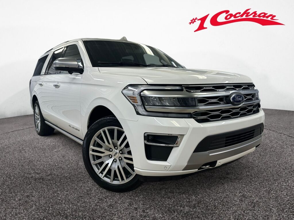 Star White Metallic Tri-Coat 2023 Ford Expedition SUV / Crossover Four-Wheel Drive Automatic