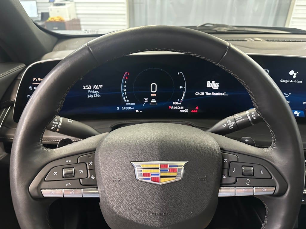 Certified Used 2024 Deep Sea Metallic Cadillac AWD Premium Luxury image 11