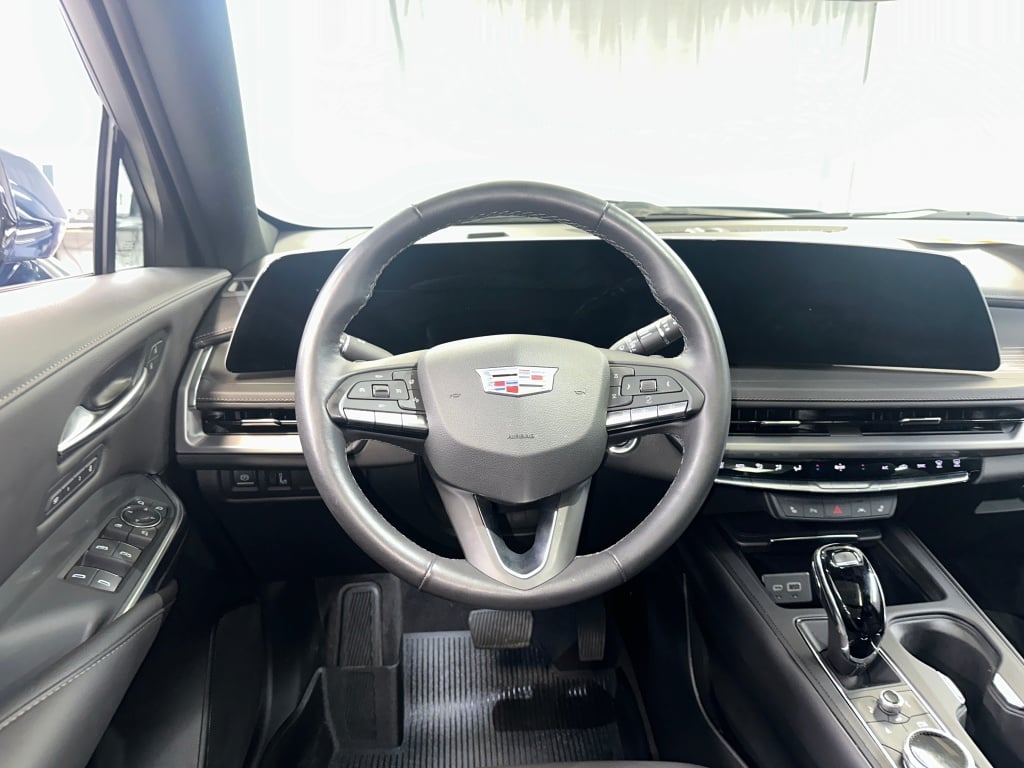 Certified Used 2024 Deep Sea Metallic Cadillac AWD Premium Luxury image 2