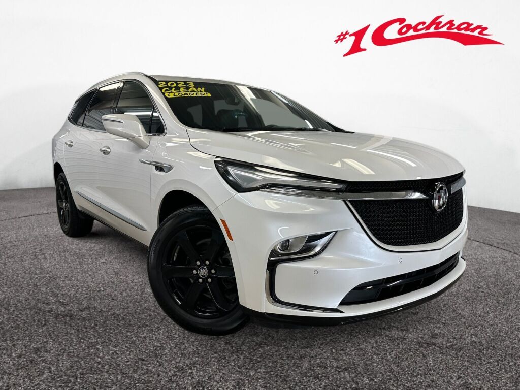White Frost Tricoat 2023 Buick Enclave SUV / Crossover Four-Wheel Drive 9-Speed Automatic
