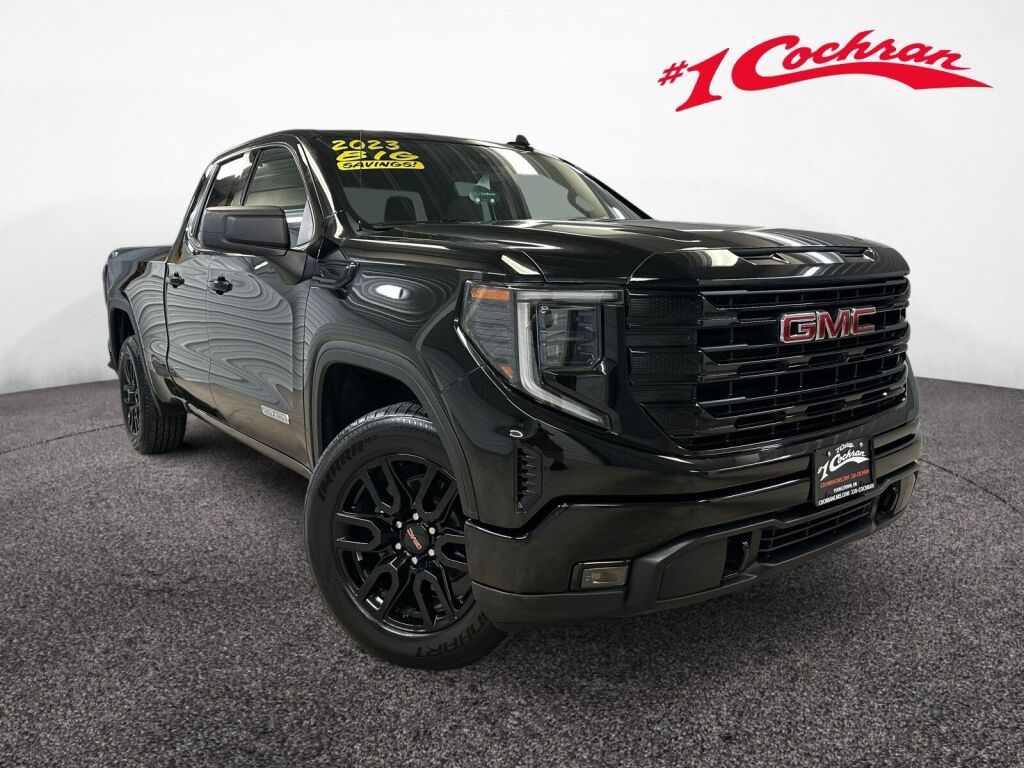 Onyx Black 2023 GMC Sierra 1500 Pickup Truck Four-Wheel Drive 8-Speed Automatic